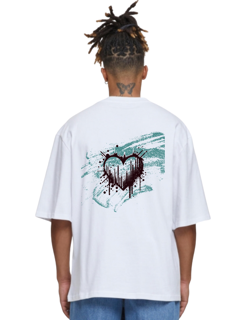 T-shirt oversize GRAF (Blanc, XS)